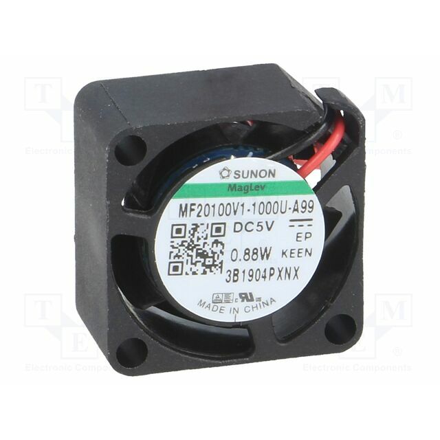 SUNON Fan: DC; 20x20x10mm; axial; 5VDC