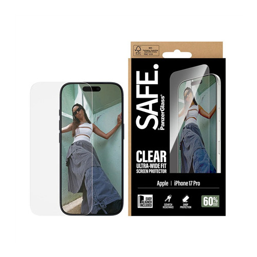 PanzerGlass SAFE. Screen Protector iPhone 17