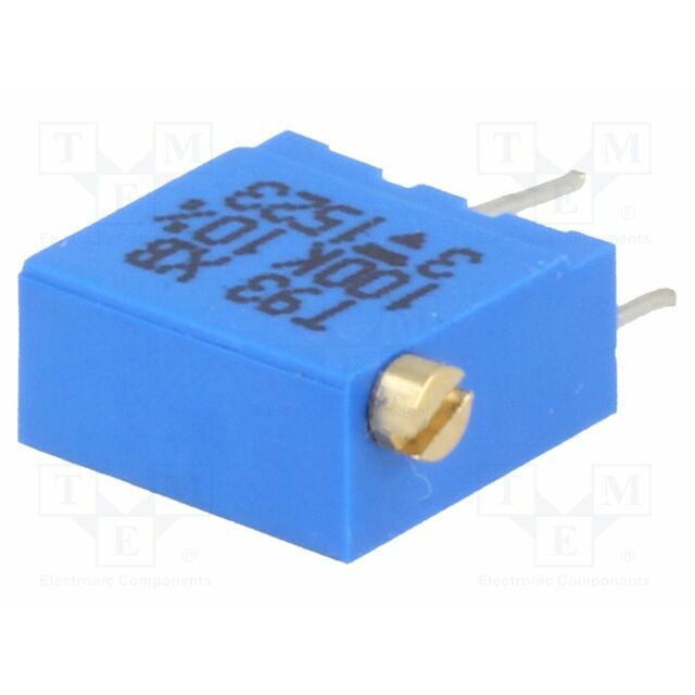 VISHAY Potentiometer: mounting; 100kΩ; multiturn; 500mW