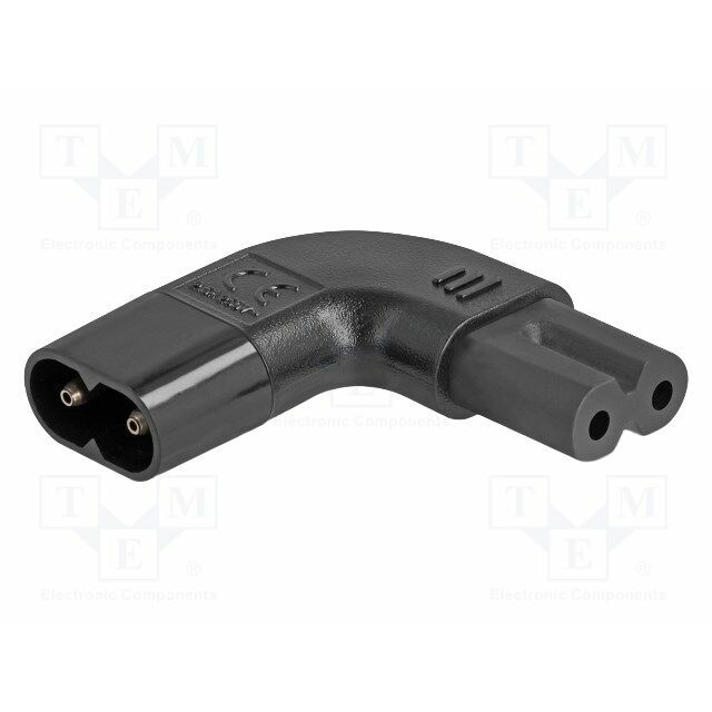 Adapter; IEC C7 female,IEC C8