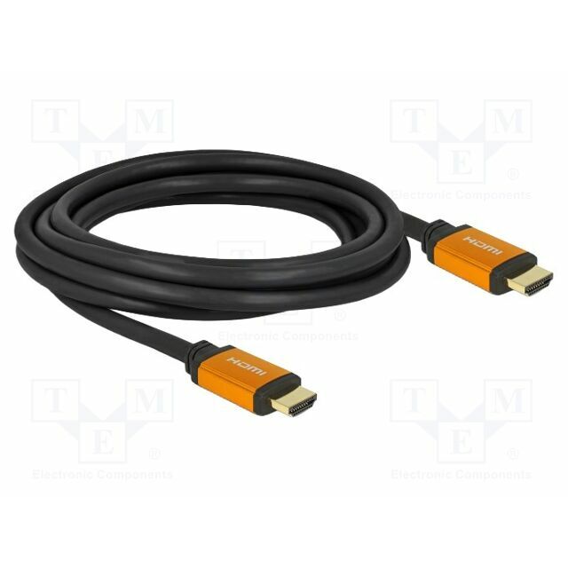 Cable; HDMI plug,both sides; HDMI