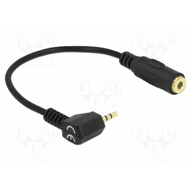 Cable; Jack 2.5mm 3pin angled