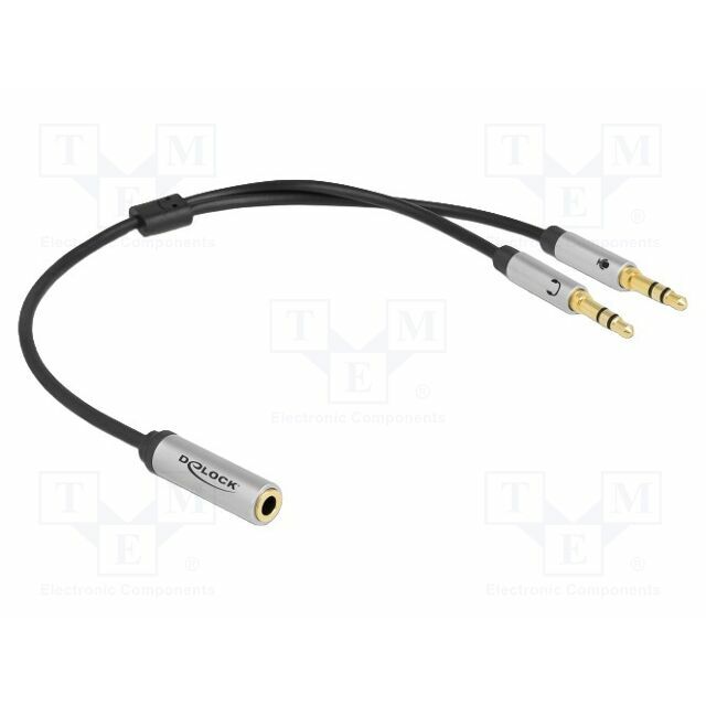 Cable; Jack 3.5mm 3pin plug