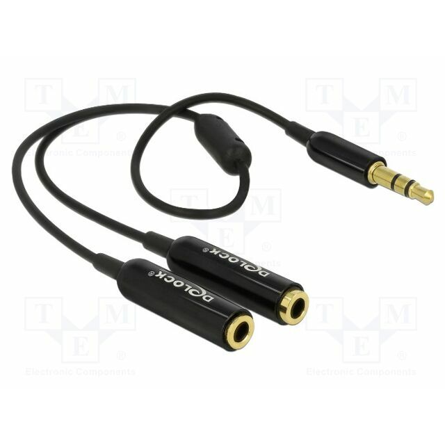 Cable; Jack 3.5mm 3pin socket