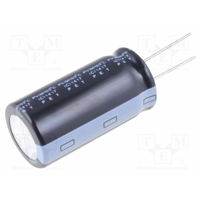 ELITE Capacitor: electrolytic; THT; 100uF; 400VDC