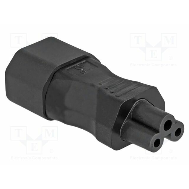 Adapter; IEC C14 male,IEC C5