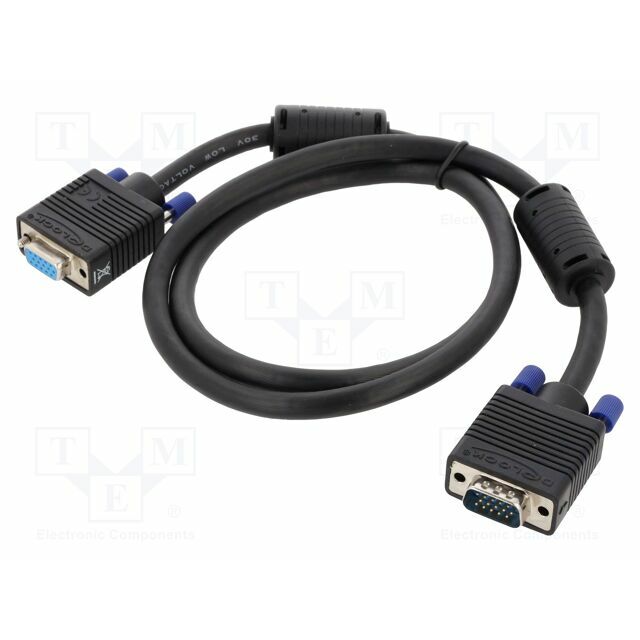 Cable; D-Sub 15pin socket,D-Sub 15pin