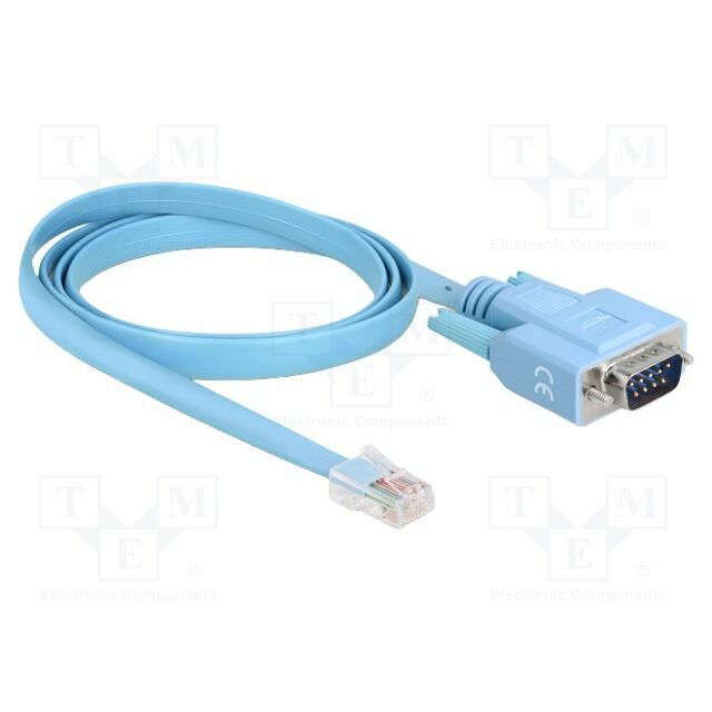 Cable; D-Sub 9pin plug,RJ45 plug
