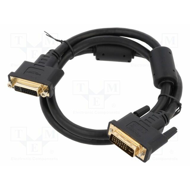 Cable; DVI-I (24+5) socket,DVI-I (24+5)