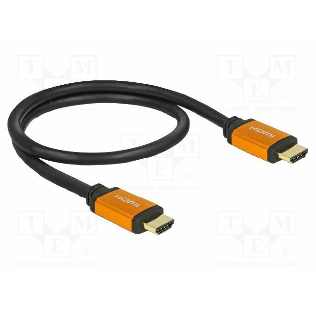 Cable; HDMI plug,both sides; HDMI
