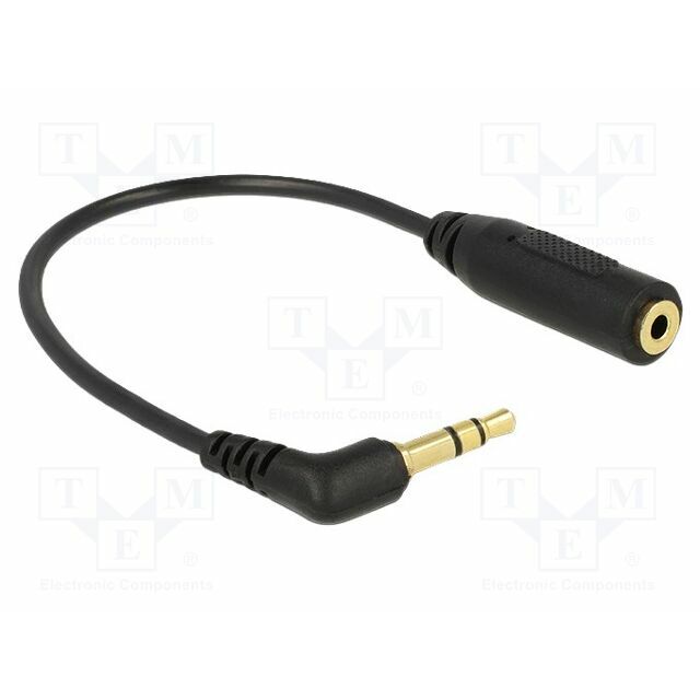 Cable; Jack 2.5mm 3pin socket