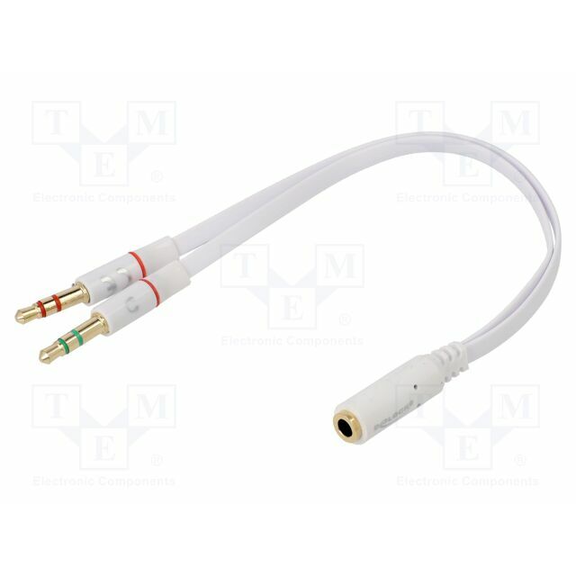 Cable; Jack 3.5mm 3pin plug