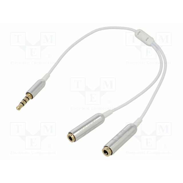 Cable; Jack 3.5mm 4pin socket