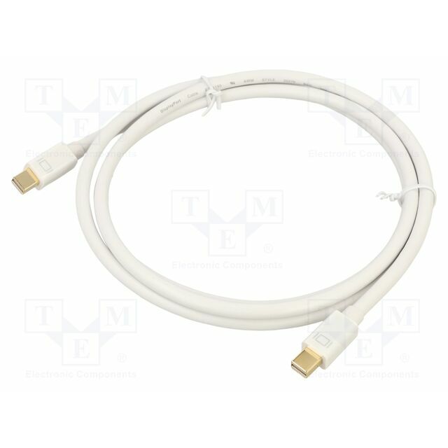 Cable; mini DisplayPort plug,both sides