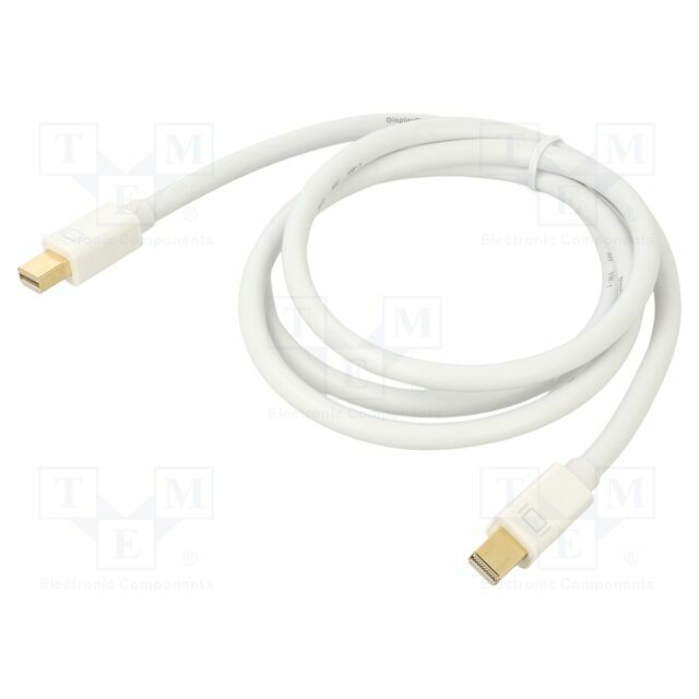 Cable; mini DisplayPort plug,both sides
