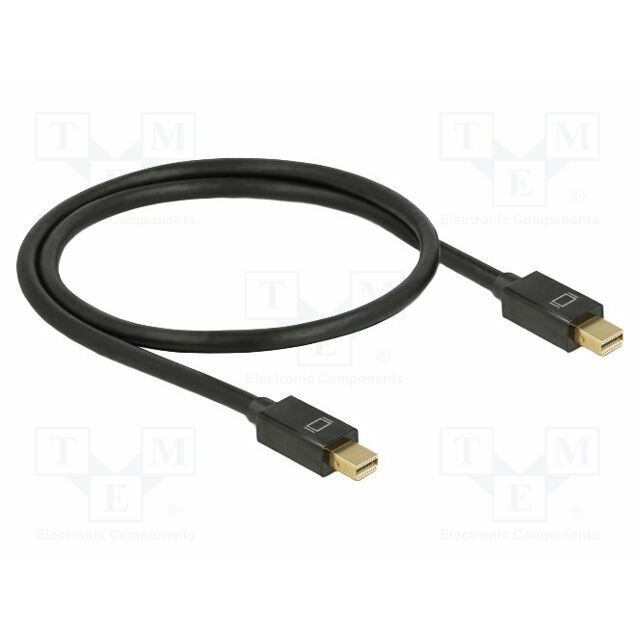 Cable; mini DisplayPort plug,both sides