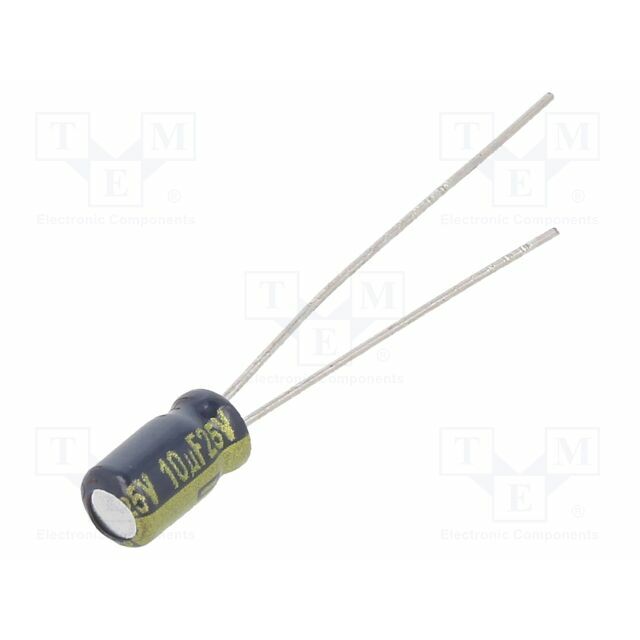 PANASONIC Capacitor: electrolytic; low ESR; THT