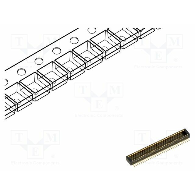 HIROSE Connector: PCB to PCB; socket