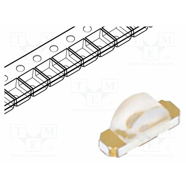 LUCKY LIGHT LED; yellow green; SMD