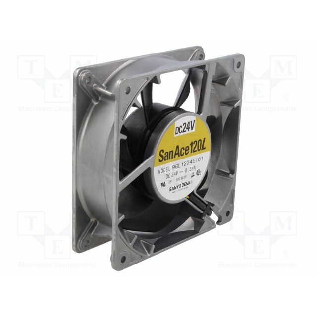 SANYO DENKI Fan: DC; 120x120x38mm; axial