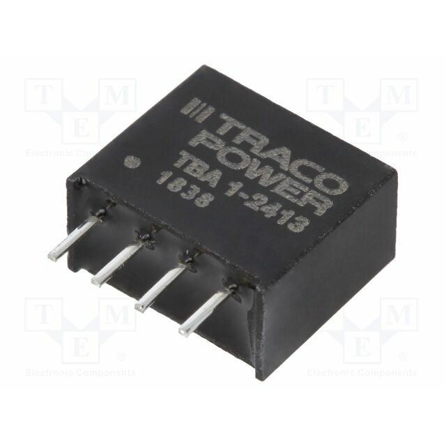 TRACO POWER Converter: DC/DC; 1W; Uin: