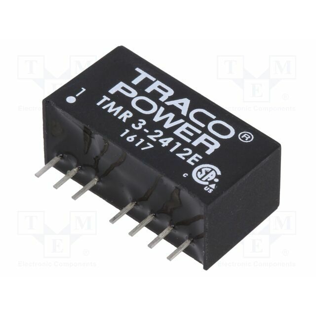 TRACO POWER Converter: DC/DC; 3W; Uin: