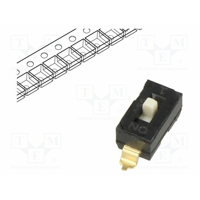 OMRON Electronic Components Switch: DIP-SWITCH; OFF-ON