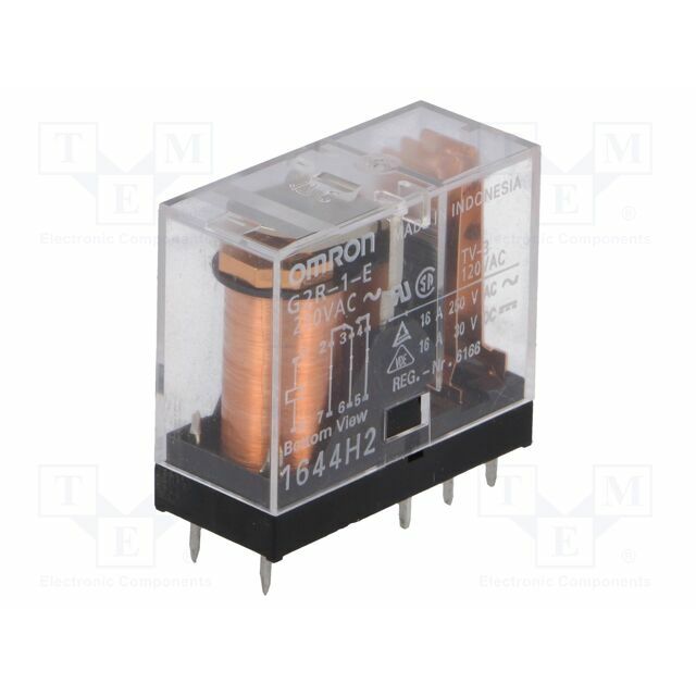 OMRON Electronic Components Relay: electromagnetic; Ucoil: