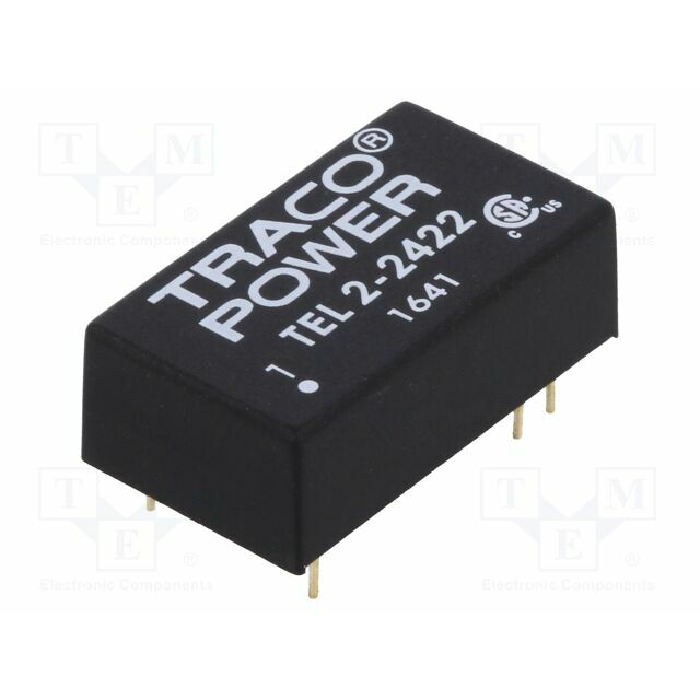 TRACO POWER Converter: DC/DC; 2W; Uin: