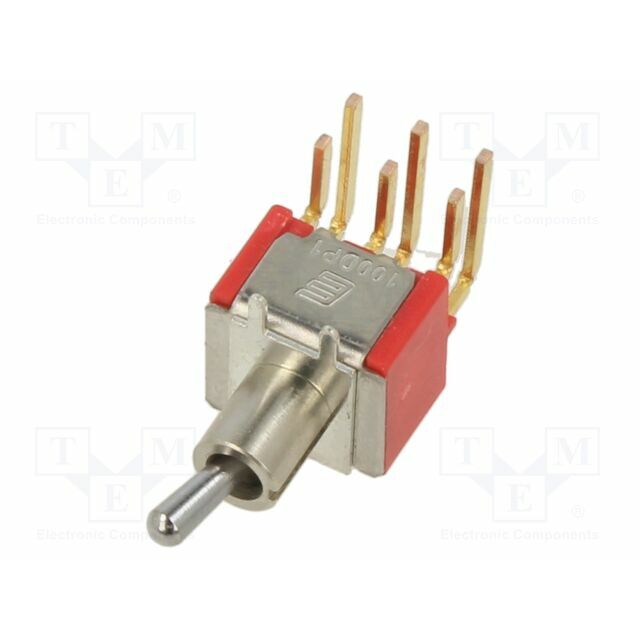 E-SWITCH Switch: toggle; Pos: 2; DPDT