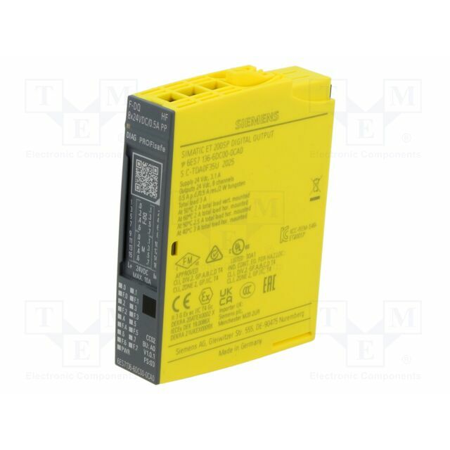 SIEMENS Automation module: in/out extension; ET
