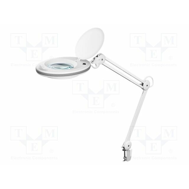 Desk magnifier; with backlight; 3dpt; Ø127mm