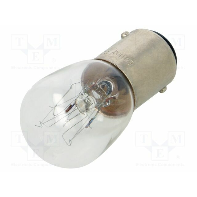 WERMA Filament lamp: bayonet; BA15D; 15W