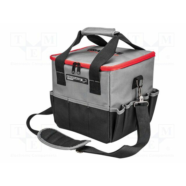 GRAPHITE Bag; tool case; black-grey; polyester