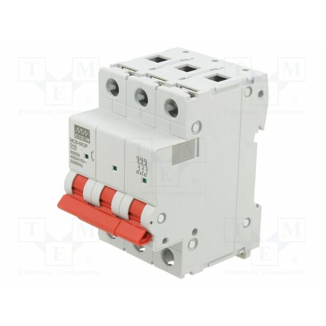 MEAN WELL Circuit breaker; 230/400VAC; Inom: