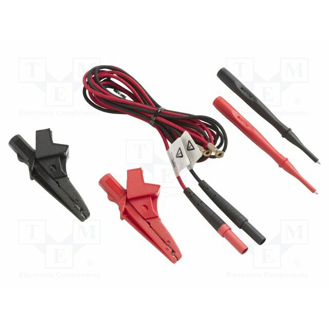 FLUKE NETWORKS Test leads; banana 4mm