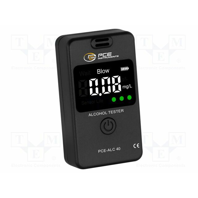 PCE INSTRUMENTS Tester: breathalyser; LCD 1