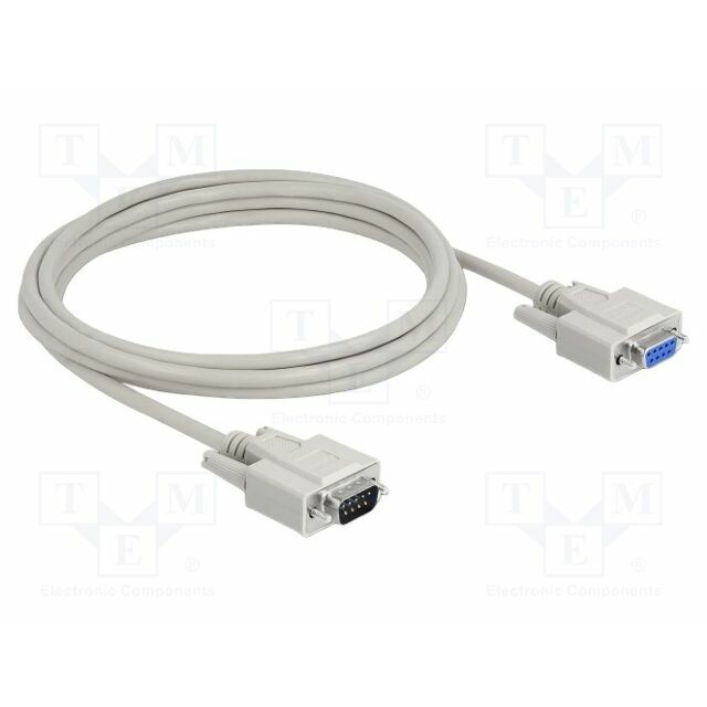 Cable; D-Sub 9pin socket,D-Sub 9pin