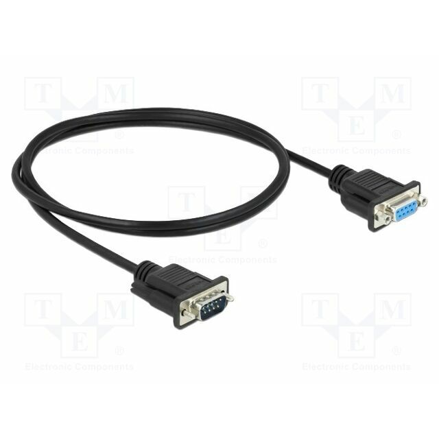 Cable; D-Sub 9pin socket,D-Sub 9pin
