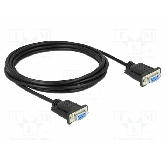 Cable; D-Sub 9pin socket,both sides
