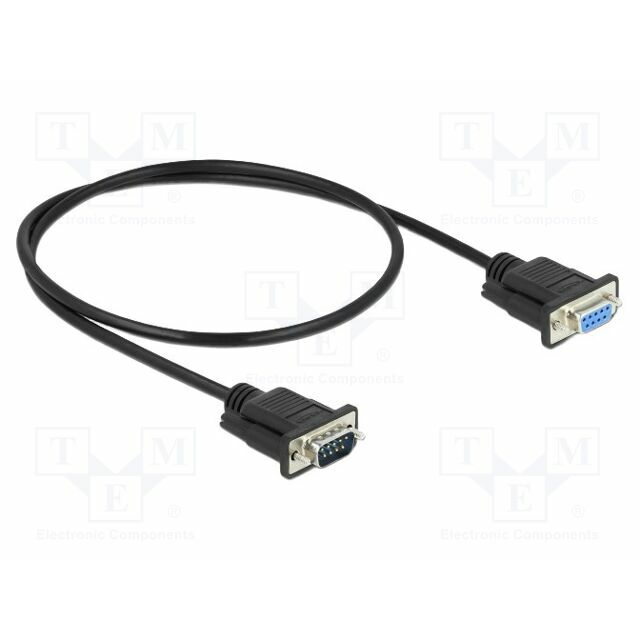 Cable; D-Sub 9pin socket,D-Sub 9pin