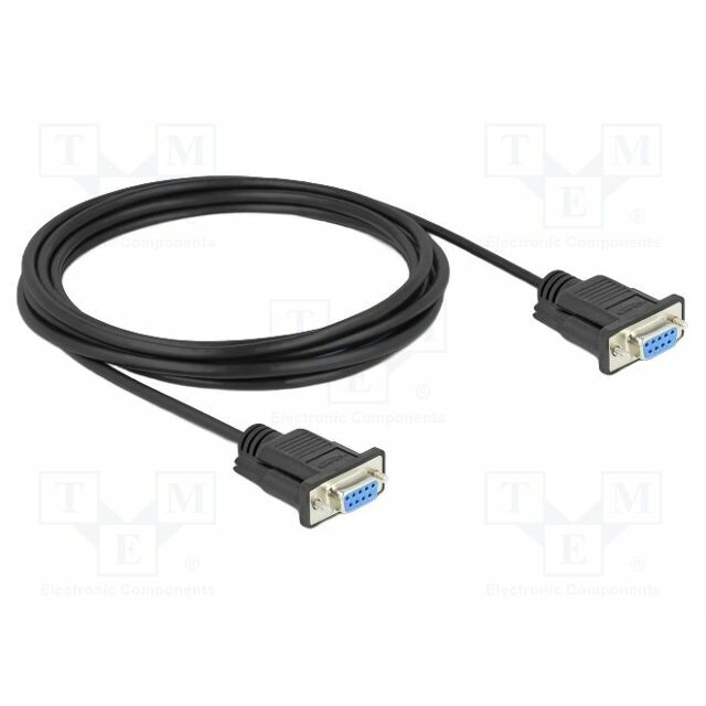 Cable; D-Sub 9pin socket,both sides