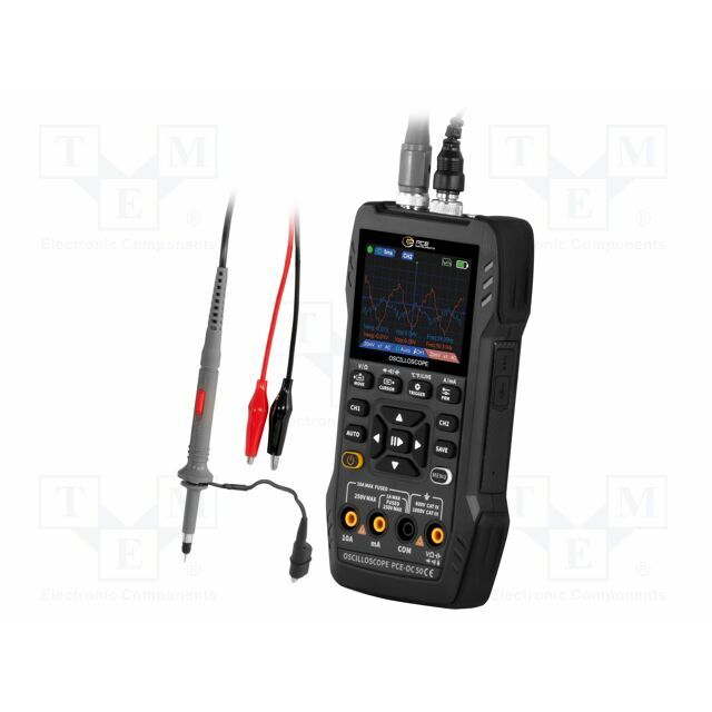 PCE INSTRUMENTS Portable oscilloscope; Band: 10MHz