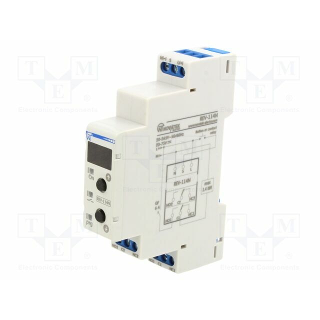 NOVATEK ELECTRO Timer; 0,1s÷10days; DPDT