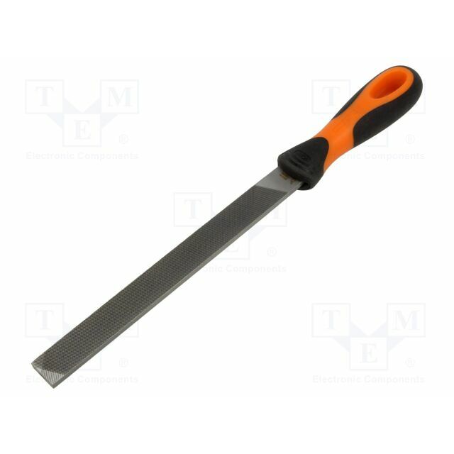 BAHCO File; 2nd cut; flat; antislip
