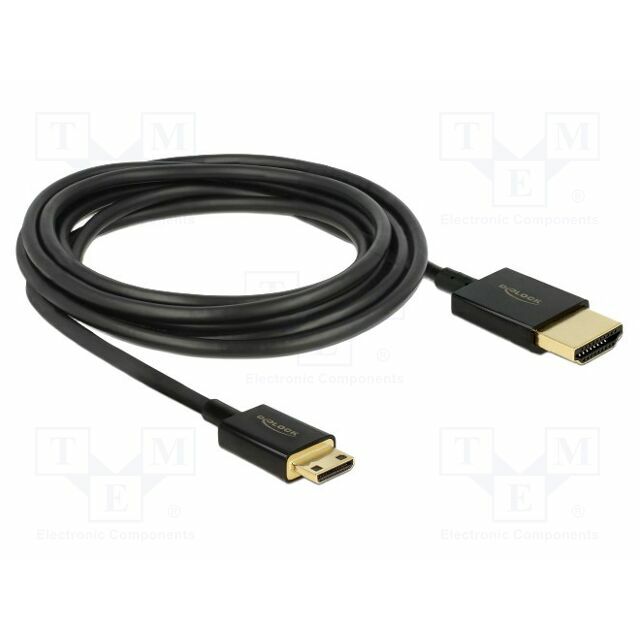 Cable; HDMI plug,mini HDMI plug