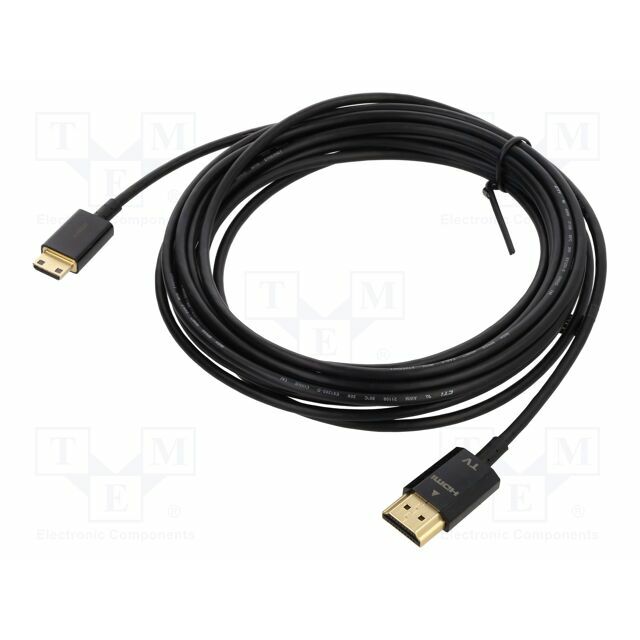 Cable; HDMI plug,mini HDMI plug