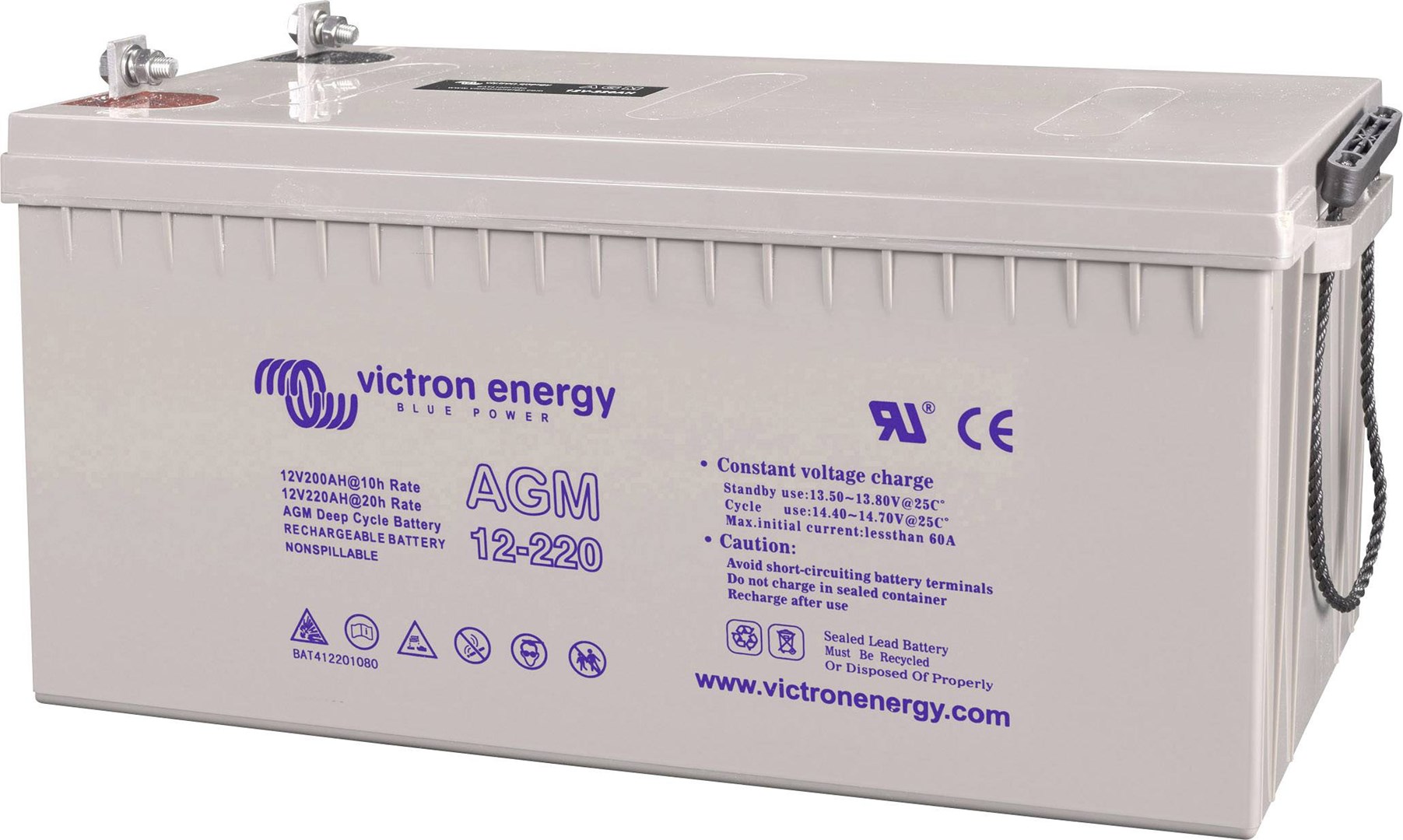 VICTRON ENERGY 12V/220Ah Gel Deep Cycle
