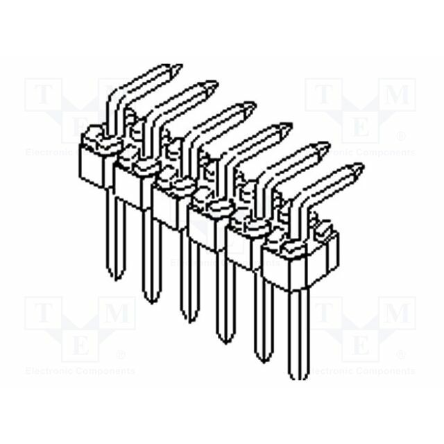 MOLEX Connector: pin strips; pin header