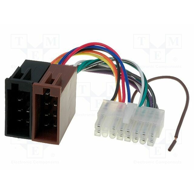 4CARMEDIA Connector; Pioneer; ISO; PIN: 16